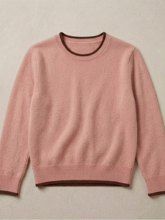 Reformation Sweaters - Reformation Lian Cashmere Crew Sweater
in Serenade Chocolate Cake NWT sz M